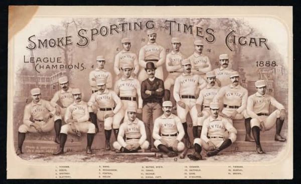 1888 Sporting Times Cigar Card